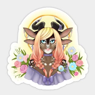 Pastel Doe Sticker